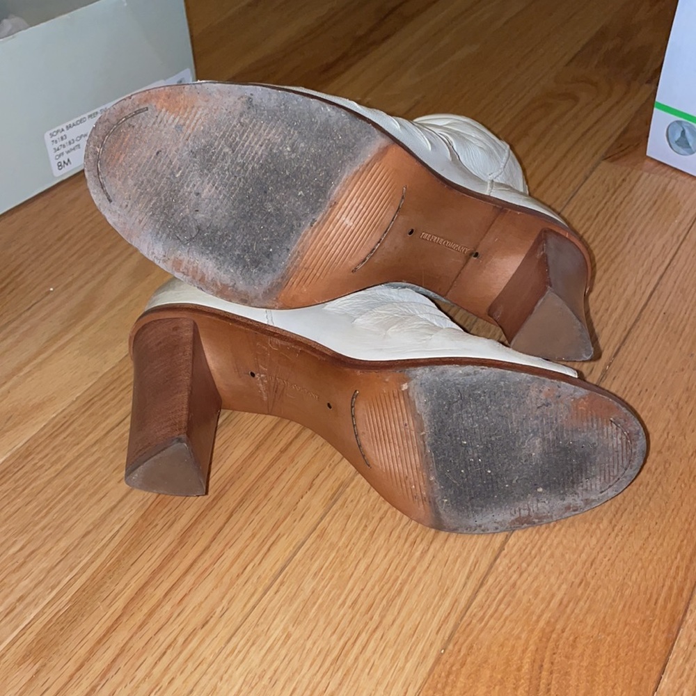 Frye zip up heeled boots - Picture 5 of 6